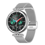 NX17 Pro Smart Watch Fashion Dimanond Ladies Wristwatch Amoled Bluetooth Calling Health Monitoring Women Fitness Smartwatch - V.I.P Digital Presence