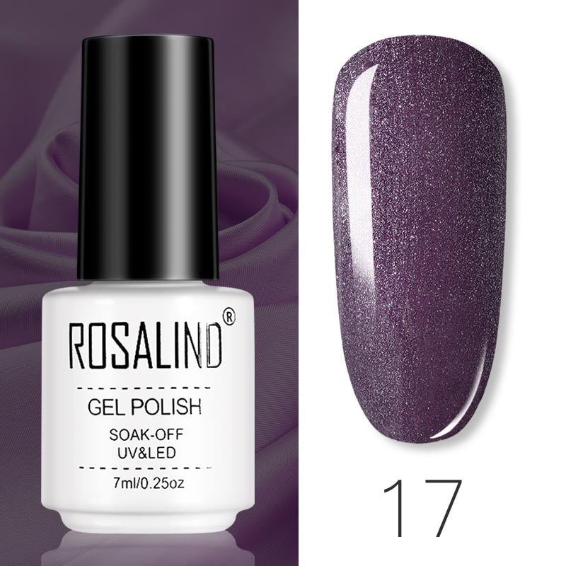 ROSALIND Gel Polish Set Manicure for Nails Semi Permanent Vernis top coat UV LED Gel Varnish Soak Off Nail Art Gel Nail Polish - V.I.P Digital Presence