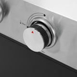 2+2 multifunctional gas barbecue grill and covered grill combination for outdoor cooking - barbecue, barbecue, pizza. - V.I.P Digital Presence