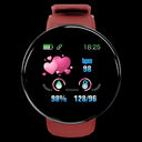 D18 Smart Bracelet Color Round Screen Heart Rate Blood Pressure Sleep Monitoring Pedometer Sports Encyclopedia Star Smart Watch - V.I.P Digital Presence