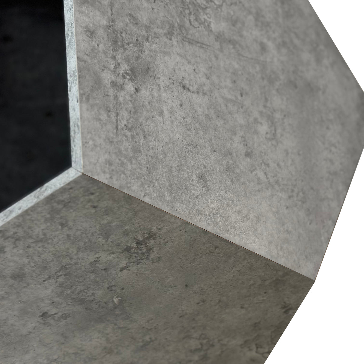 25.98"Modern Pet Furniture Cat Litter Side Table, Sofa Side Table, Planter MDF Multifunctional Furniture, Cement Gray - V.I.P Digital Presence