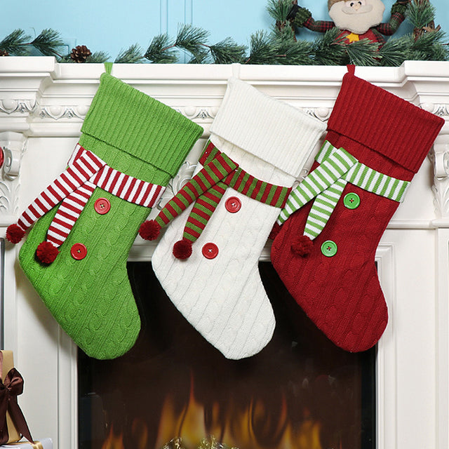 Christmas gift bags Christmas decoration gifts candy bags Halloween scarves Christmas socks - V.I.P Digital Presence