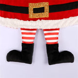 New Christmas Tree Skirt Christmas Party Decoration Santa Claus Feet Christmas Tree Base Apron - V.I.P Digital Presence