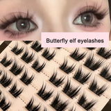 Sunflower Comics Pure Desire Eyelash Simulation Natural Thickening Large Segmented Trilogy False Eyelash Laziness - V.I.P Digital Presence