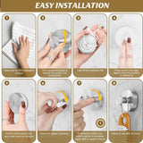 AquaGrip Suction Hooks