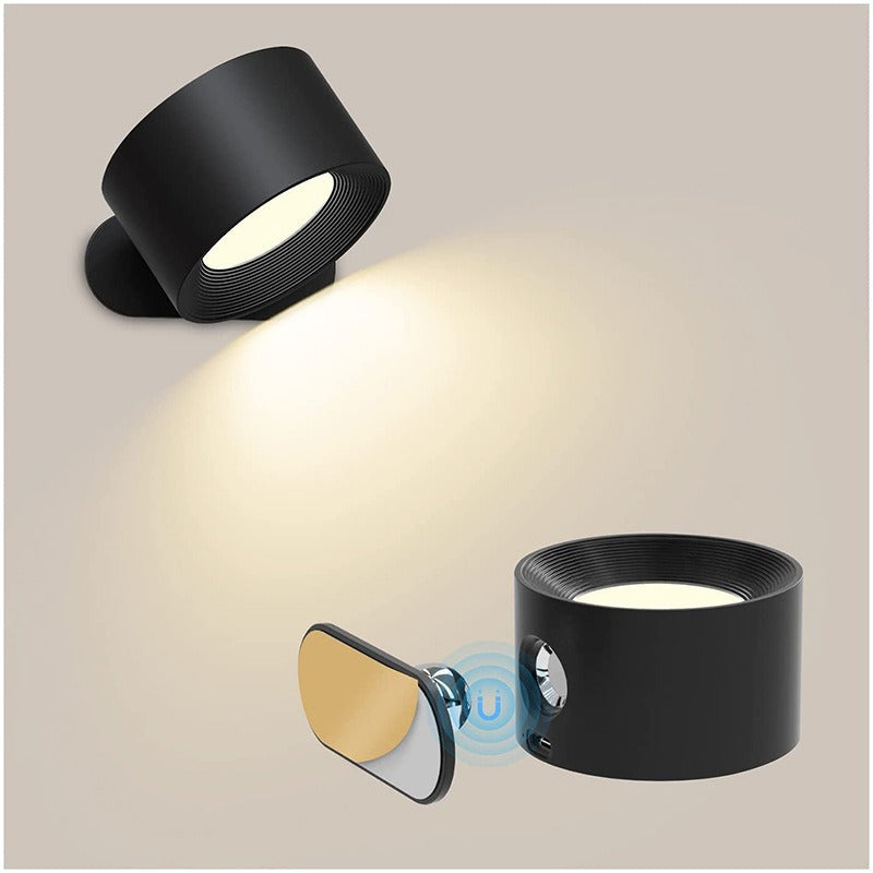 USB charging wall light LED bedside reading light charging portable touch adjustment night light magnetic suction cabinet light - V.I.P Digital Presence