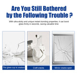 Glass Glue, Glass Ceramic Quick Bonding Repair Multi-Functional Acrylic Adhesive - V.I.P Digital Presence