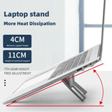 Laptop stand, creative office folding tablet stand, lifting and cooling height increasing stand - V.I.P Digital Presence