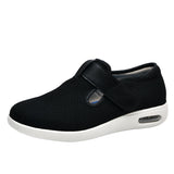 Summer and autumn styles with added fat and widened elderly shoes healthy walking and casual shoes for women easy to put on and take off adjustable shoes - V.I.P Digital Presence