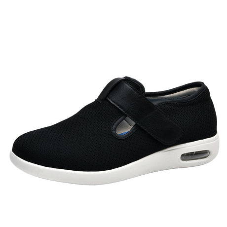 Summer and autumn styles with added fat and widened elderly shoes healthy walking and casual shoes for women easy to put on and take off adjustable shoes - V.I.P Digital Presence