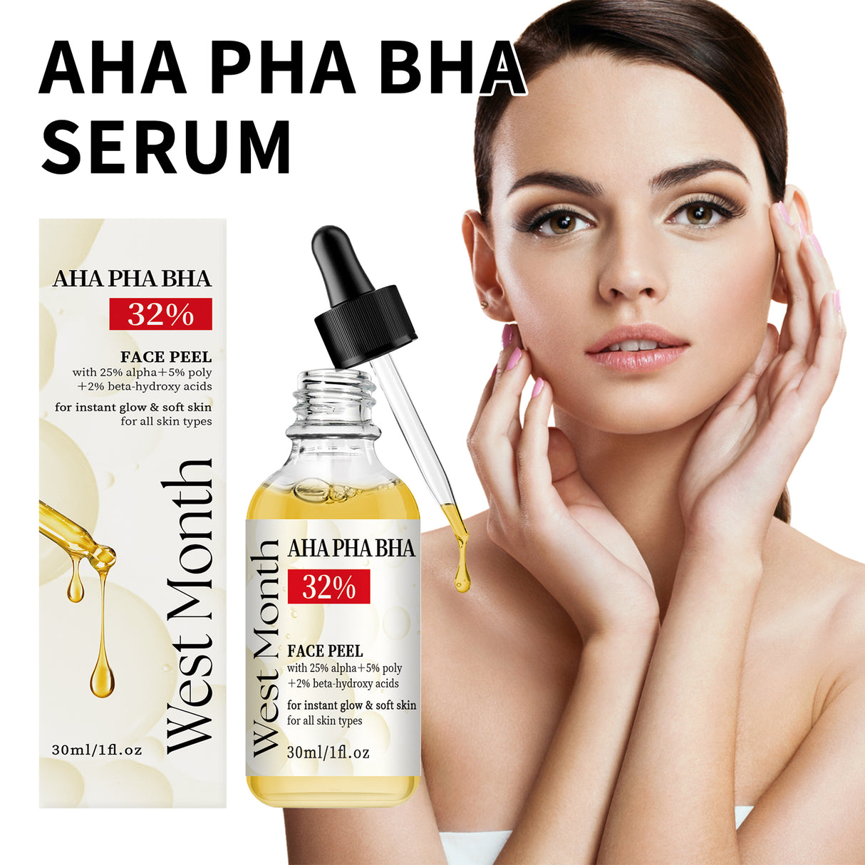 Fruit Acid Essence, Smoothing And Firming Delicate Pore Narrowing Aha Facial Serum - V.I.P Digital Presence