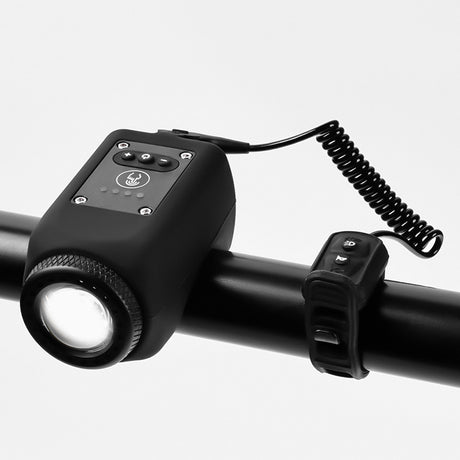 Bicycle lights, mountain road bikes, high decibel horn lights, outdoor cycling, waterproof USB charging bike riding lights - V.I.P Digital Presence