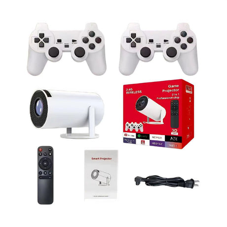 Game hot projector MAX300 portable 4k high-definition smooth with wireless controller - V.I.P Digital Presence