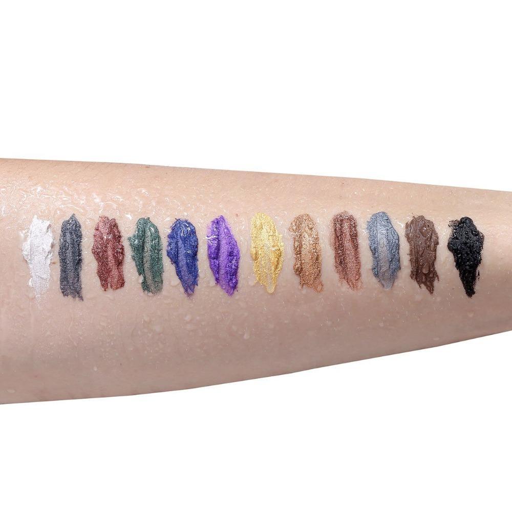 IMAGIC Gel Eyeshadow Cream Waterproof Long Lasting Shimmer Glow 12 Colors - V.I.P Digital Presence