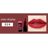 Small Square Tube Matte Matte Not Easy To Fall Off Lipstick Smooth Moisturizing Not Pull Dry Lasting Color Portable Lipstick Makeup - V.I.P Digital Presence
