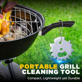 Kitchen small tools barbecue cleaner multifunctional bottle opener barbecue rack cleaning scraper cleaning scraper - V.I.P Digital Presence