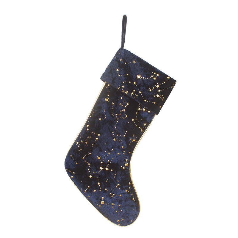 Christmas Gift Candy Bag Pendant Star Christmas Socks Christmas Socks Decoration - V.I.P Digital Presence