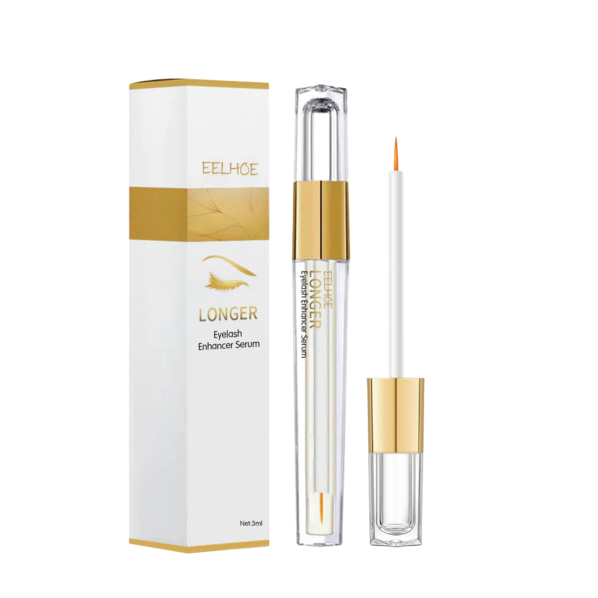 Eyelash Liquid Lashes Long, Thick And Curling Black Beautiful Eyelash Moisturizing Mild Natural Mascara - V.I.P Digital Presence