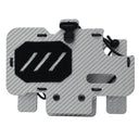 Tactical vest MOLLE system mounted carbon fiber tactical navigation board universal chest folding mobile phone carrier board - V.I.P Digital Presence