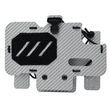 Tactical vest MOLLE system mounted carbon fiber tactical navigation board universal chest folding mobile phone carrier board - V.I.P Digital Presence