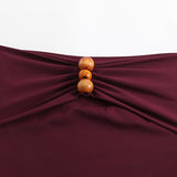 Strap decoration hollow neck hanging strap one-piece swimsuit women's long skirt set - V.I.P Digital Presence