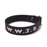 Alphabet Jacquard Printed Wrist Strap Bracelet Strap Unisex WWJD Bracelet Adjustable Bracelet - V.I.P Digital Presence
