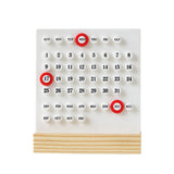 Creative high aesthetic ring calendar 2023 perpetual calendar desk calendar personalized office desktop decoration ornaments sho - V.I.P Digital Presence