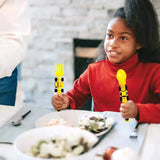 Dinneractive car bulldozer excavator fork shovel dining plate children's tableware three sets - V.I.P Digital Presence