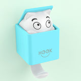 Creative nail free adhesive hook, plastic hook, wall hook, door mounted adhesive hook, clothes, shoes, hats, multi-purpose hook - V.I.P Digital Presence