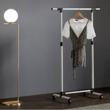 Short hanger, used for hanging heavy-duty rolling hangers with bottom racks and wheels for clothes - V.I.P Digital Presence