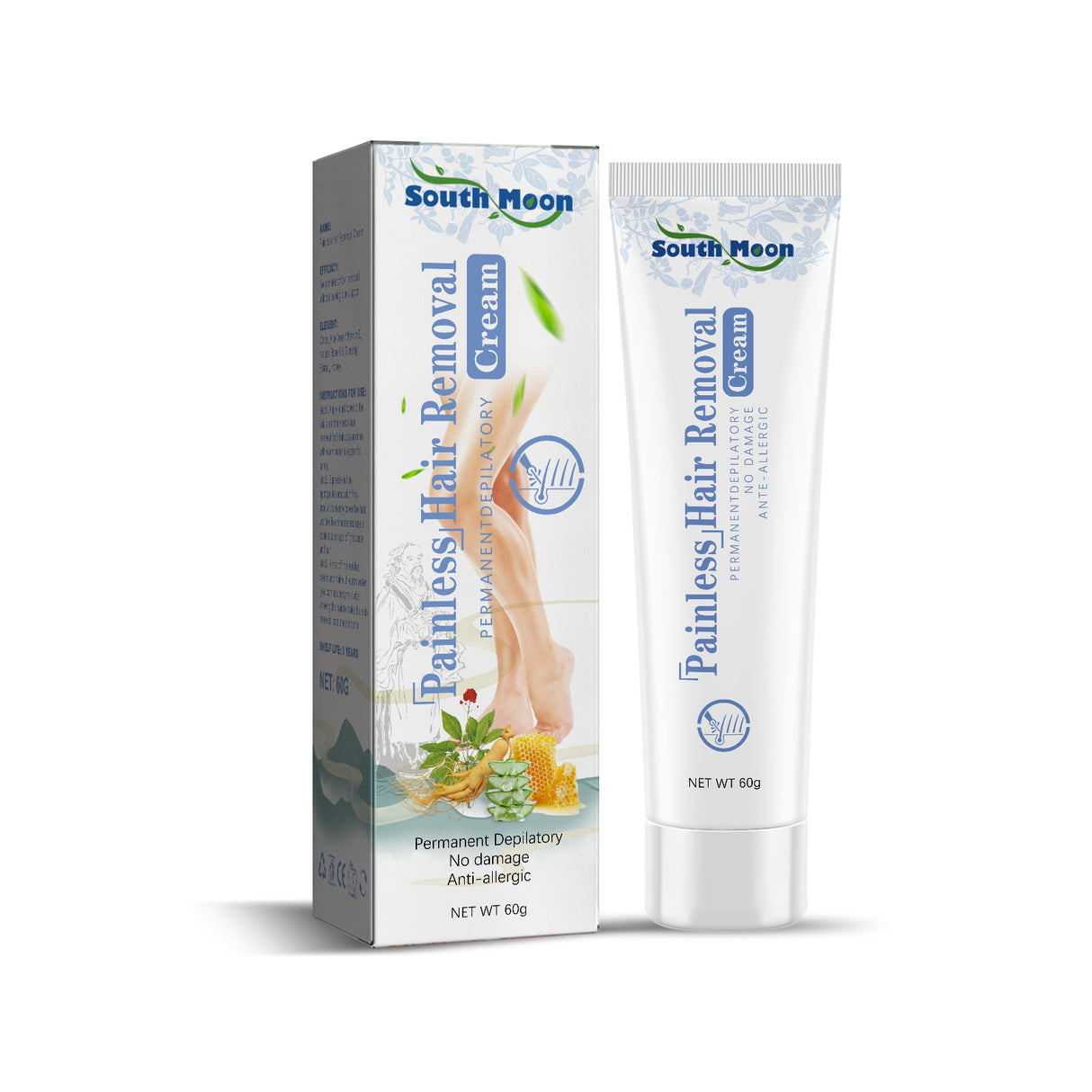 Painless Hair Removal Cream, Gentle Hair Removal Without Black Spots On The Whole Body Hair Removal Cream - V.I.P Digital Presence