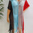 Fringe Color Block Scoop Neck Cover Up - V.I.P Digital Presence