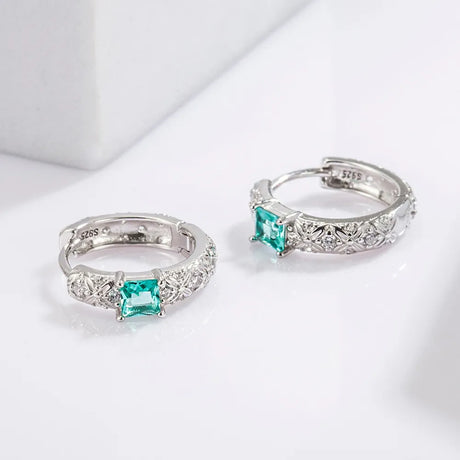 925 sterling silver daily versatile platinum plated earrings jewelry - V.I.P Digital Presence