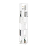 6-layer rotating acrylic board simple bookshelf, multi-functional creative bookshelf for students in the living room - V.I.P Digital Presence