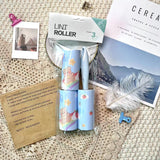 Cartoon pattern lint remover lint roller dust removal paper tearable clothing lint remover - V.I.P Digital Presence