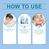 Esencia hidratante facial, esencia hidratante facial, iluminadora y reafirmante para el cuidado de la piel.