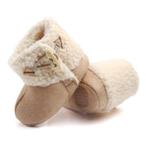 Fashion Winter Baby Boots Infant Girls Boys Warm Ankle Snow Boots Toddler Fur Plush Insole Buckle Boots Shoes - V.I.P Digital Presence