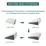Triangle sponge cushion, headboard pillow, elderly care sofa backrest cushion, waist protection, half lying, half lying, sloping pillow - V.I.P Digital Presence