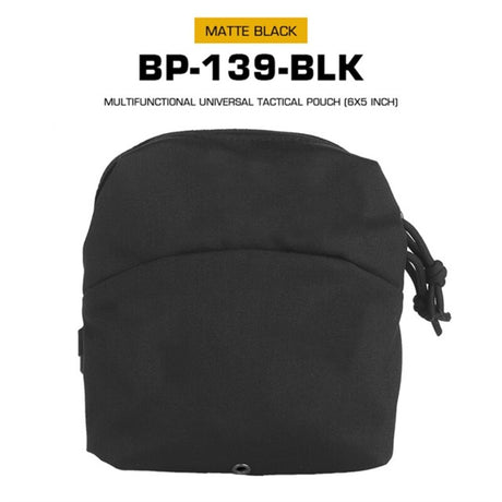 Tactical 6x5in GP MOLLE pouch for mags, fits FCPC or Utility GP Backpack. - V.I.P Digital Presence