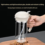 Food Grade Oil Pot Dual Use Glass Oil Spray Bottle Household Spray Sesame Oil Bottle Automatic Opening and Closing - V.I.P Digital Presence