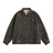 Leopard Print Denim Jacket   Style Men's Punk Spring and Autumn Loose Casual Washed Open Front Zipper Collar Outerwear - V.I.P Digital Presence