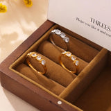 Real gold color preservation cold palace style stainless steel jewelry for women - V.I.P Digital Presence
