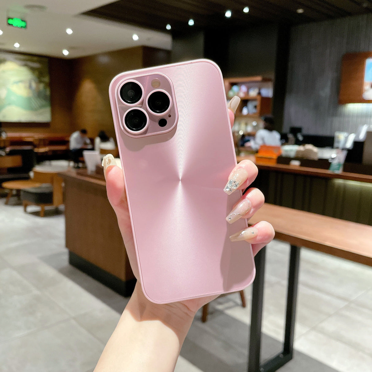 Suitable for iPhone 14 Promax phone case Aurora laser CD pattern Apple 15 new matte 13 all inclusive eye protection - V.I.P Digital Presence