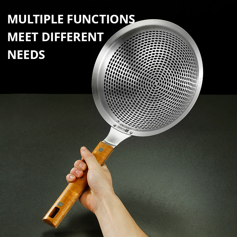 Large Stainless Steel Oil Strainer, Commercial Oil Strainer, Lo Mein Strainer, Oil Leak Strainer, Household Lo Mein Strainer - V.I.P Digital Presence