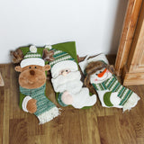 Christmas decorations, hanging decorations, candy socks, gift socks, Christmas gifts, green Christmas socks - V.I.P Digital Presence
