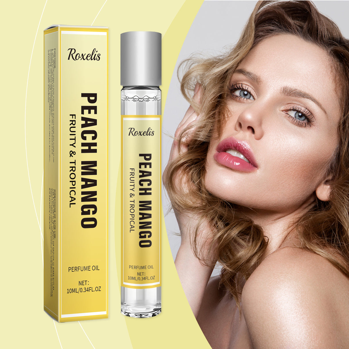 Tropical Fruit Perfume Ball Bearing Fruit Fragrance Ball Rolling Perfume For Women Fresh And Light Scent - V.I.P Digital Presence