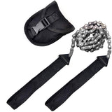 Outdoor hand zipper saw pocket chain saw garden tools 11/16/33 teeth 24 inch portable camping survival wire saw - V.I.P Digital Presence