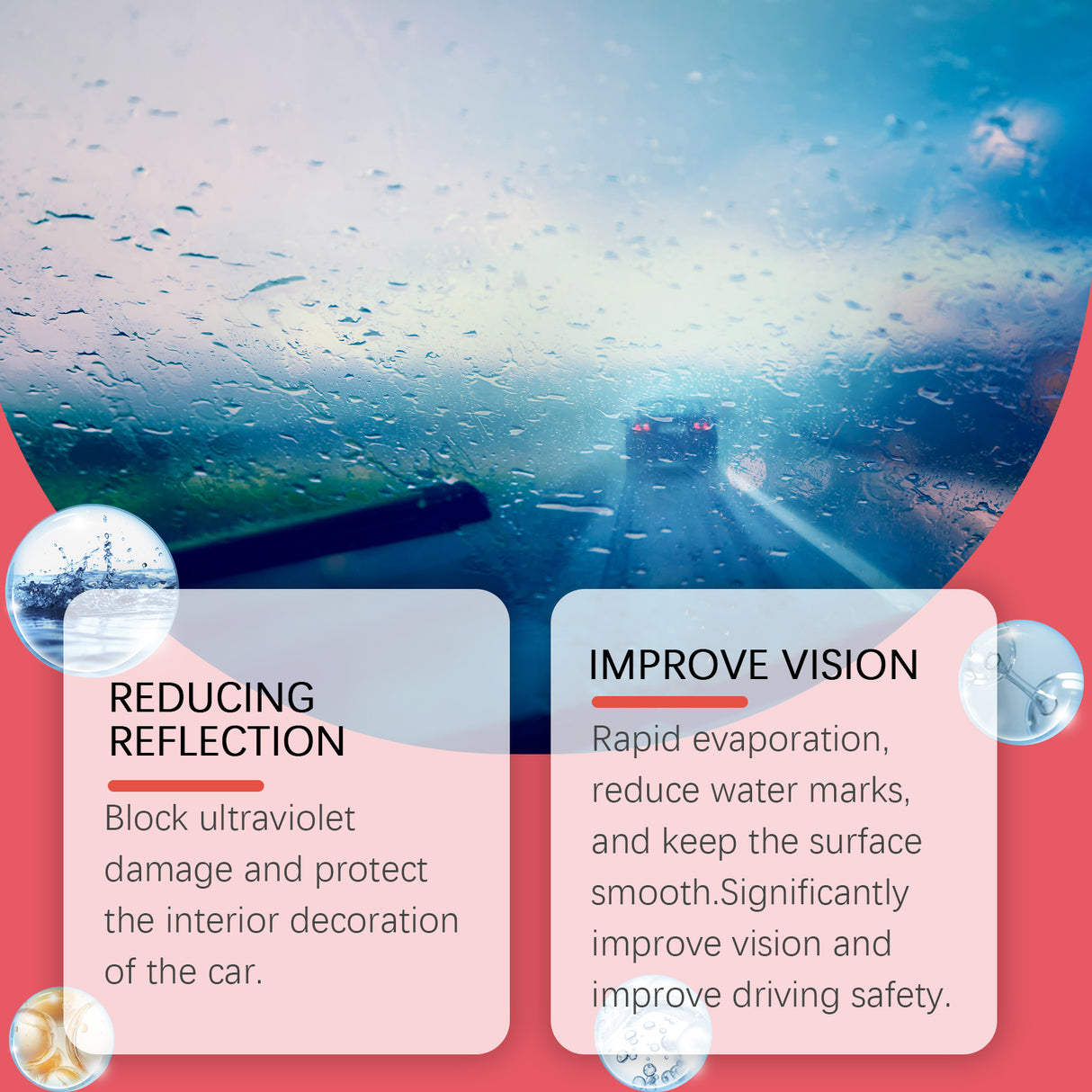 Car Windscreen Cleaner Windscreen Refurbishment Decontamination Cleaning Oil Film Cleaner - V.I.P Digital Presence