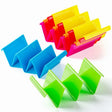 Plastic multi-color wavy tower with thin cake holder tray and Mexican cake holder - V.I.P Digital Presence