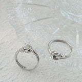Titanium Steel Knot Ring - V.I.P Digital Presence